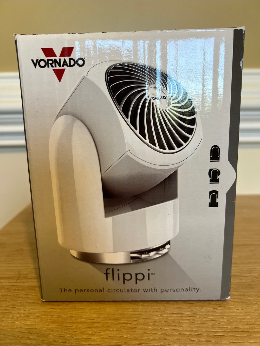 Vornado Flippi Personal Circulator - Off-White
